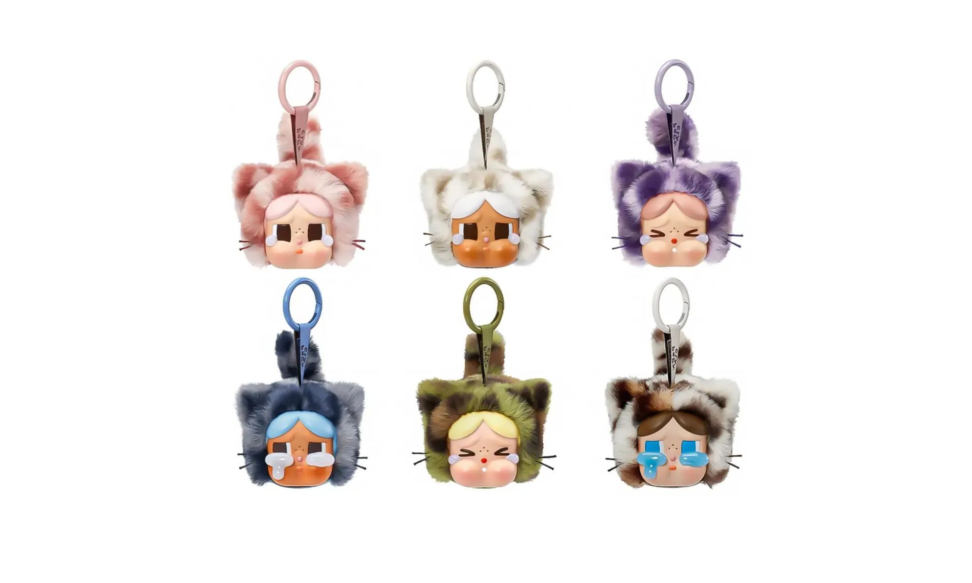 Pop Mart CRYBABY Wild but Cutie Series Vinyl Plush Pendant Sealed Case (BLINDBOX 1 szt.)