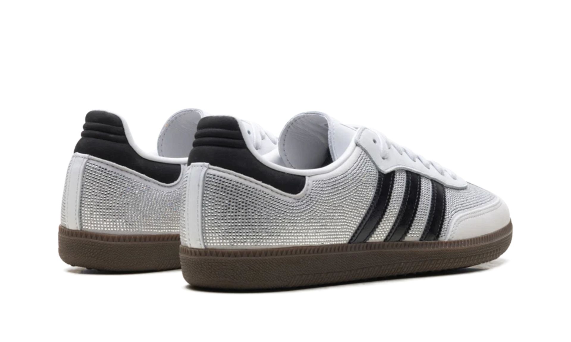 Adidas Samba OG Rhinestone Crystal White Silver (W) | OVERCEZ