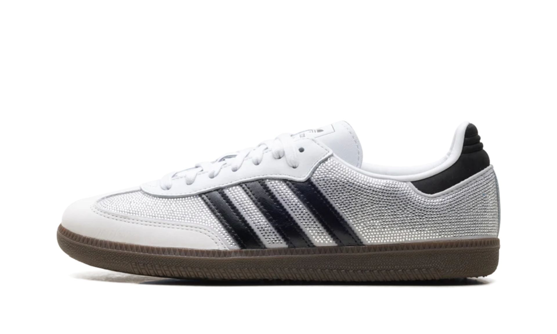 Adidas Samba OG Rhinestone Crystal White Silver (W) | OVERCEZ